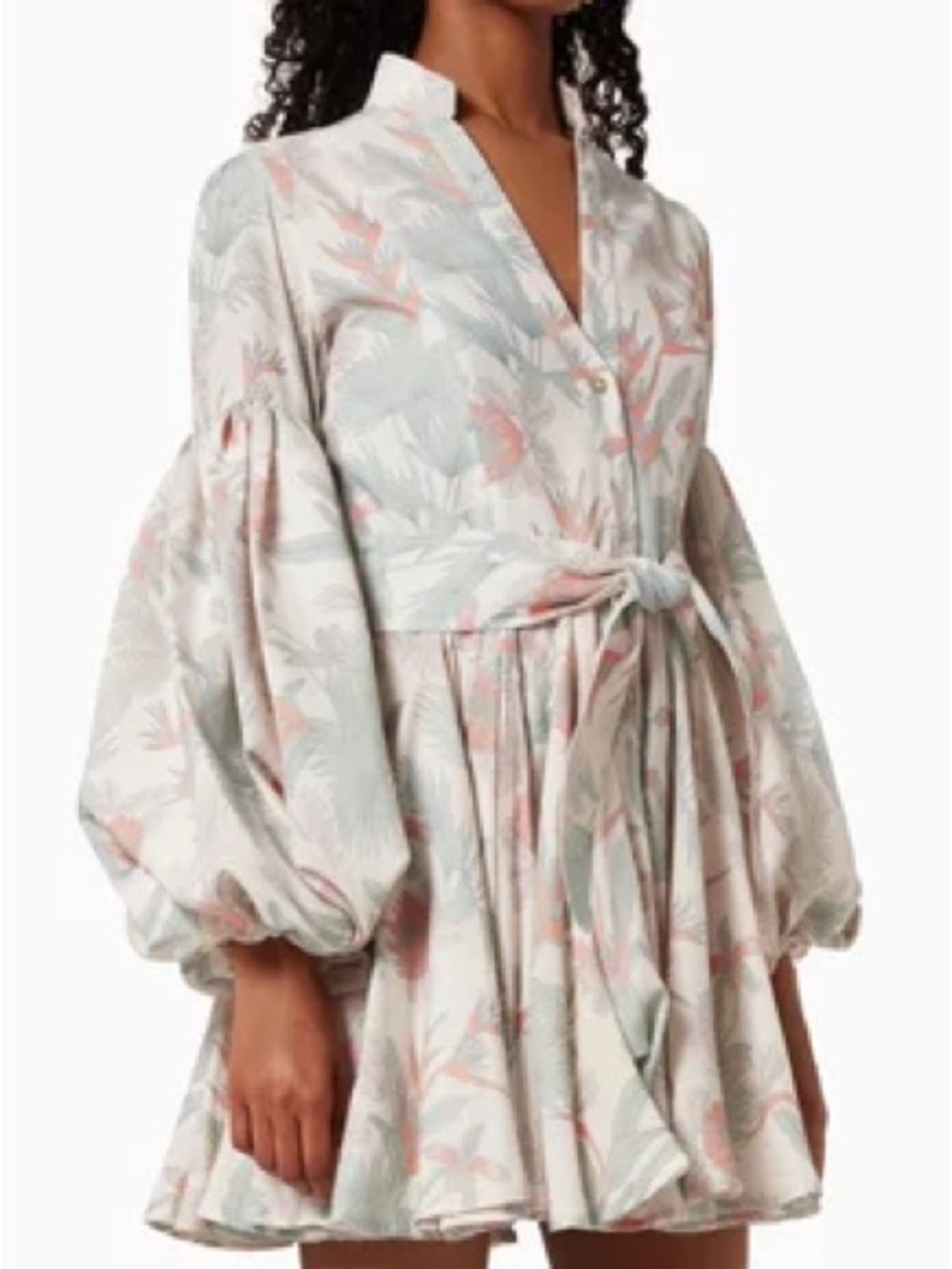 No Pise La Grama Carta Y Letra Mini Dress Pink & Sage